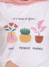 White - Design 33 Printed Long - Sleeve - Khotwh